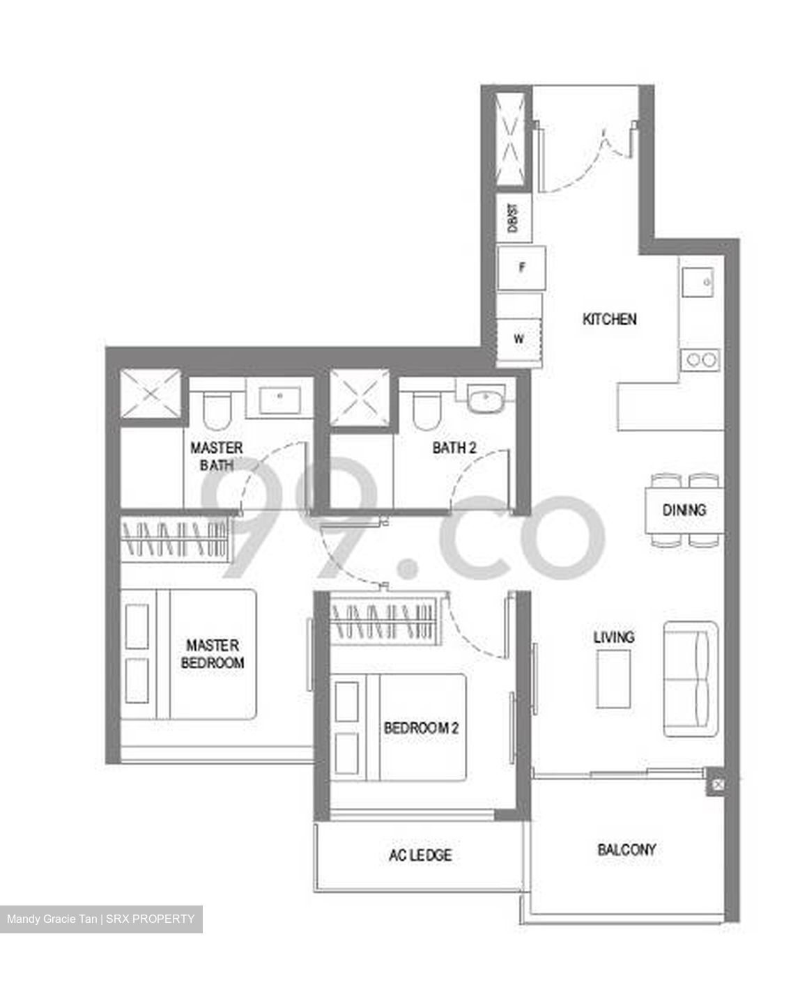 Twin Vew (D5), Apartment #403327841
